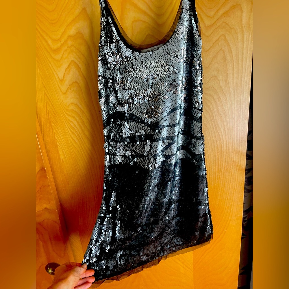 Beaded Short Dress “disco ball” fun
